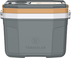 Caixa Termica Termolar Cinza 20l