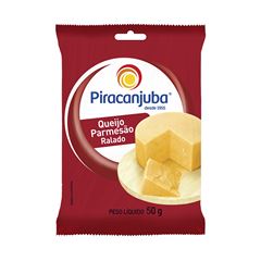 Queijo Ralado Piracanjuba Tipo Parmesao 50g