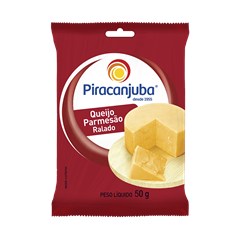 Queijo Ralado Piracanjuba Tipo Parmesao 50g