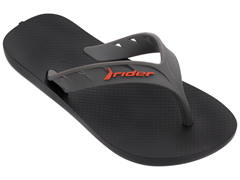 Sandalia Rider Street Masc Infantil Preto/Cinza
