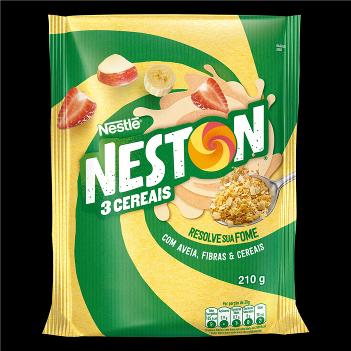 Neston 3 Cereais Sachet 210g