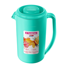 Jarra Plastica Sanremo Agua Cinza 2l