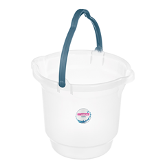 Balde Plastico Sanremo Transparente 8,5l