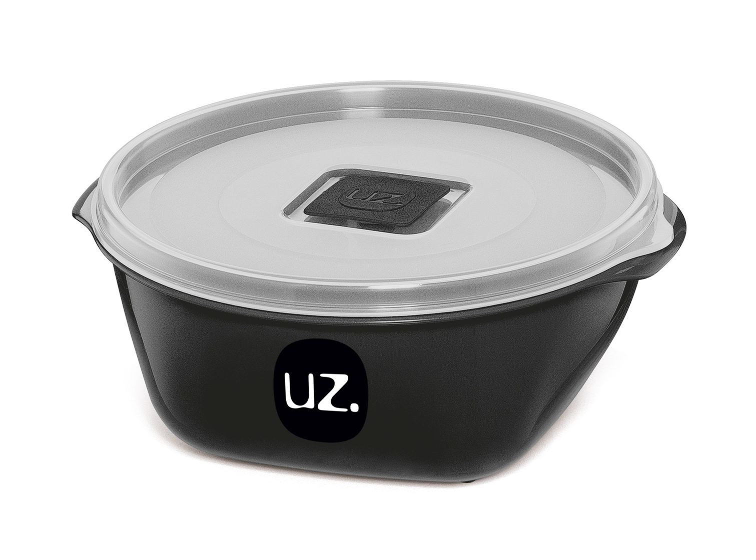 Pote Plastico Uz Multiuso Preto 800ml