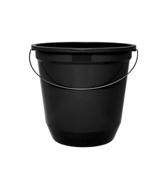 Balde Plastico Jaguar Eco Nature Preto 7,5l