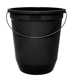 Balde Plastico Jaguar Eco Nature Preto 13,5l