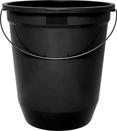 Balde Plastico Jaguar Eco Nature Preto 18l