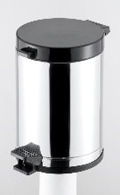 Lixeira Inox Viel Com Pedal E Tampa 10,5l