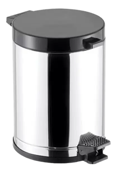 Lixeira Inox Viel Com Pedal E Tampa 10,5l