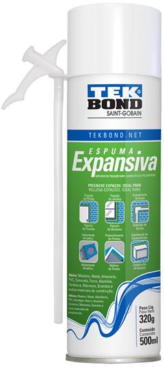 Espuma Expansiva Tekbond Multiuso 500ml