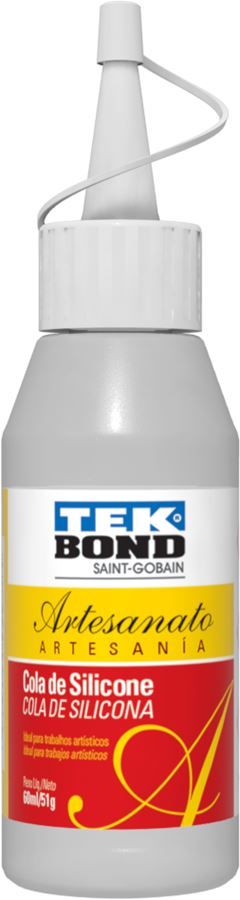 Cola Tekbond Silicone Para Artesanato 60ml