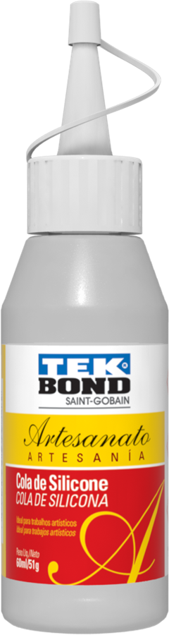 Cola Tekbond Silicone Para Artesanato 60ml