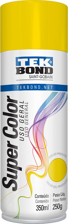 Tinta Spray Tekbond Amarelo 350ml