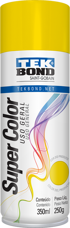 Tinta Spray Tekbond Amarelo 350ml