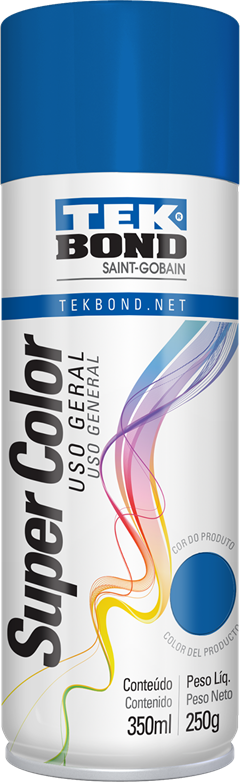 Tinta Spray Tekbond Azul 350ml
