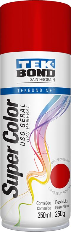 Tinta Spray Tekbond Vermelho 350ml