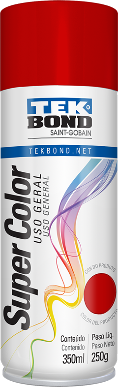 Tinta Spray Tekbond Vermelho 350ml