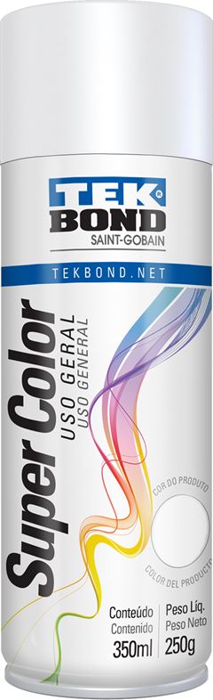 Tinta Spray Tekbond Branco Fosco 350ml