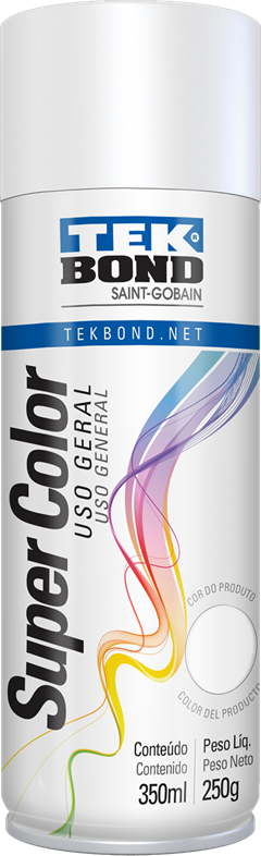 Tinta Spray Tekbond Branco Fosco 350ml