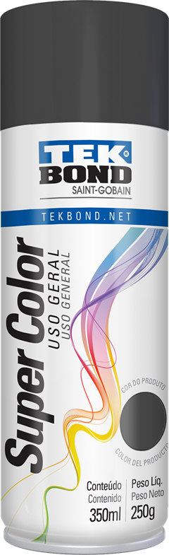 Tinta Spray Tekbond Grafite 350ml