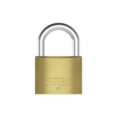 Cadeado Stam Latao Macico 50mm