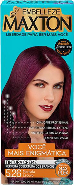 Tintura Maxton 5.26 Marsala Escuro