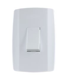 Interruptor Ilumi Stylus Simples 6a Branco 250v