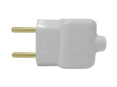 Pino Ilumi Prensa Cabo 2 Pinos 10a Cinza 250v