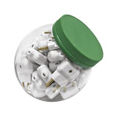 Pino Ilumi Prensa Cabo 2 Pinos 10a Cinza 250v Pote