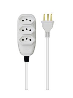 Extensao Eletrica Ilumi 250v 3 Tomadas 3 Pinos 10a 5m