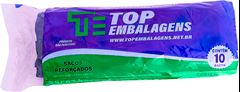 Saco De Lixo Top Embalagem Preta Rolo 12x20x30l