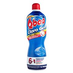 Limpador Qboa Cloro Gel 1l