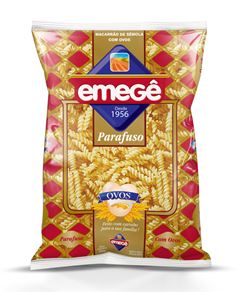 Macarrao Emege Parafuso Ovos 500g
