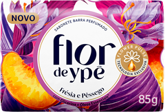 Sabonete Flor De Ype Lilas Fresia E Pessego 85g