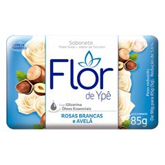 Sabonete Flor De Ype Azul Rosas Brancas E Avela 85g