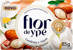 Sabonete Flor De Ype Branco Gardenia E Argan 85g