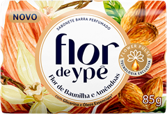 Sabonete Flor De Ype Bege Flor Baunilha E Amendoas 85g