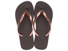 Sandalia Ipanema Classica Fine Fem Adulto Marrom/Cobre