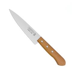 Faca Peixeira Carbono Tramontina Cabo Madeira Sm N6