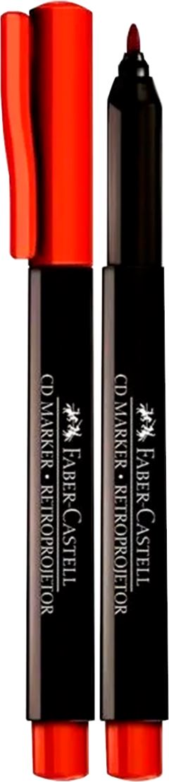 Marcador Cd/Dvd/Retro Faber Castell 1.0 Vermelho