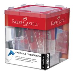 Apontador Faber Castell Transp Com Deposito