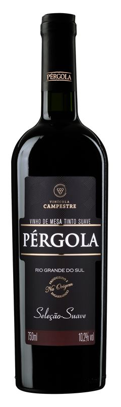 Vinho Nacional Pergola Tinto Suave 750ml