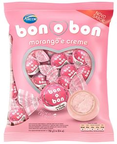Bombom Bon O Bon Morango 750g