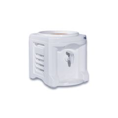 Suporte Galao De Agua Oasis Com Cuba Ceramica Branco