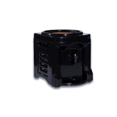 Suporte Galao De Agua Oasis Com Cuba Ceramica Preto