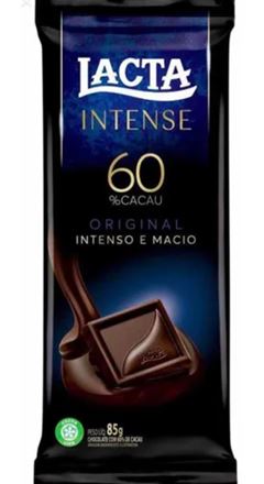 Chocolate Lacta Intense Original 60% Cacau 85g