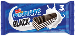 Biscoito Capricche Wafer Black 80g