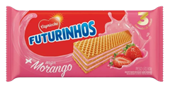 Biscoito Capricche Wafer Morango 80g