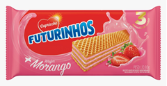 Biscoito Capricche Wafer Morango 80g