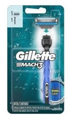 Aparelho Gillette Mach3 Acqua Regular